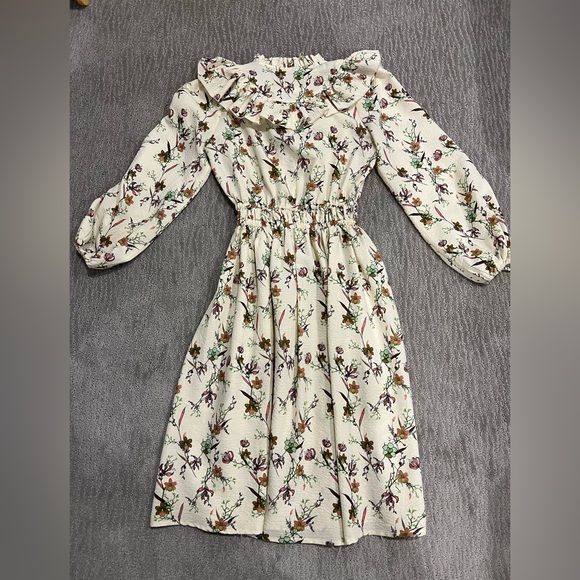 Elle oh Elle teen girl neon floral dress - Picture 2 of 4